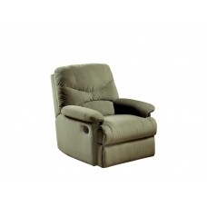Amelia Sage Microfiber Recliner
