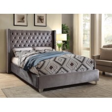 Carine Velvet Bed