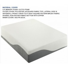 12" King Memory Foam Prime Mattress Collection