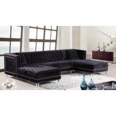 Lila Velvet Sectional