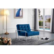 Santiago Velvet Accent Chair