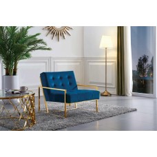 Santiago Velvet Accent Chair