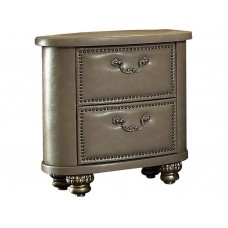 Caprice Champagne Nightstand