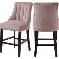 Celestina Velvet Counter Stool