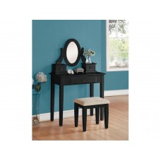 Anne Black Vanity Set
