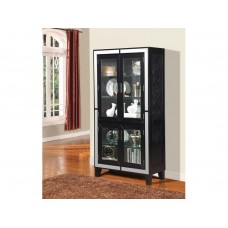 Addy Black Crocodille Cabinet