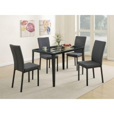 Adina Blue Grey 5PC Dining Set