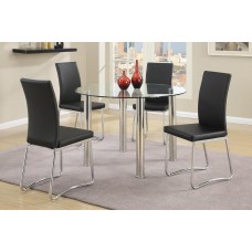 Cali Black 5PC Dining Set Cali Black 5PC Dining Set