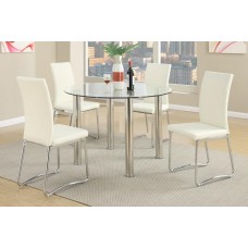 Cali White 5PC Dining Set Cali White 5PC Dining Set