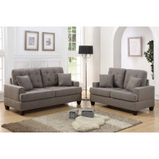 Alexandra Coffee  Sofa and Loveseat Set