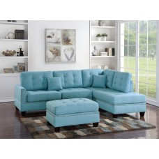 Aurora Blue Sectional Aurora Blue Sectional
