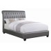 Angel Grey Upholstered Bed