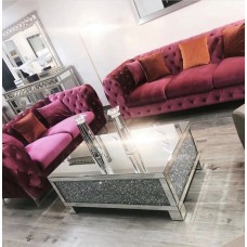 Rose Modern Sofa and Loveseat Set