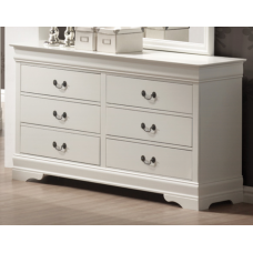 Abbey in White Dresser