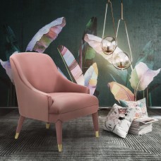 Ruby Velvet Chair