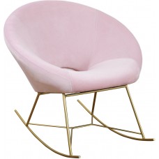 Darcy Velvet Rocking Chair