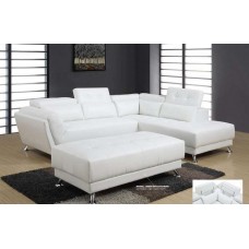 Adon White Sectional