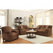 Aly Dark Brown Sofa