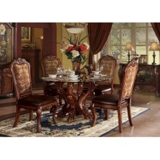 Alvis Round 5PC Dining Set