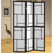 Black Folding Screen