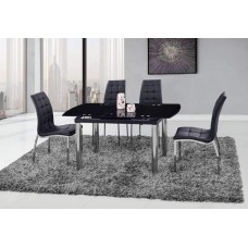 Caroline Black 5PC Dining Set Caroline Black 5PC Dining Set