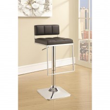 Abigail Black Adjustable Bar-Stool