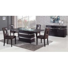 Elegante Wenge 5 PC Dining Set
