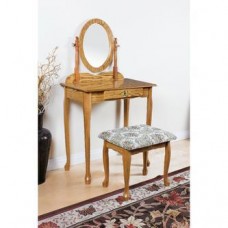 3PC Oak Vanity Set 3PC Oak Vanity Set