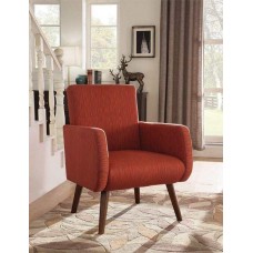 Ali Orange Accent Chair