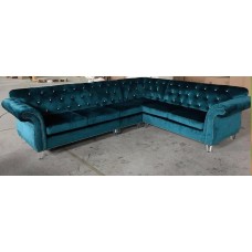 Ellie Velvet Sectional